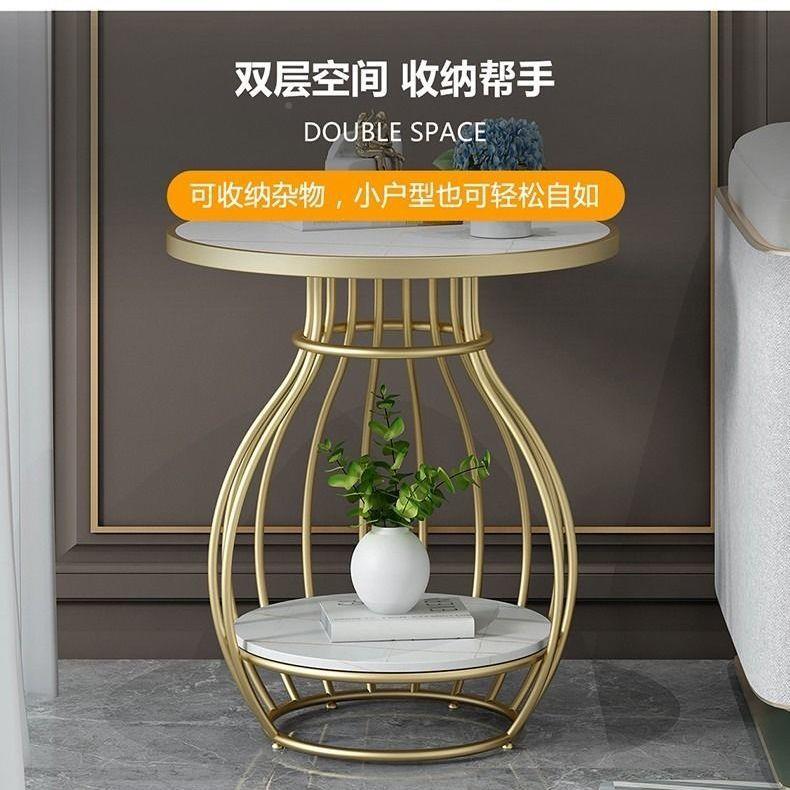 式轻奢现代岩板茶几阳小台客PDD10265厅家用小户型形茶桌休闲创意