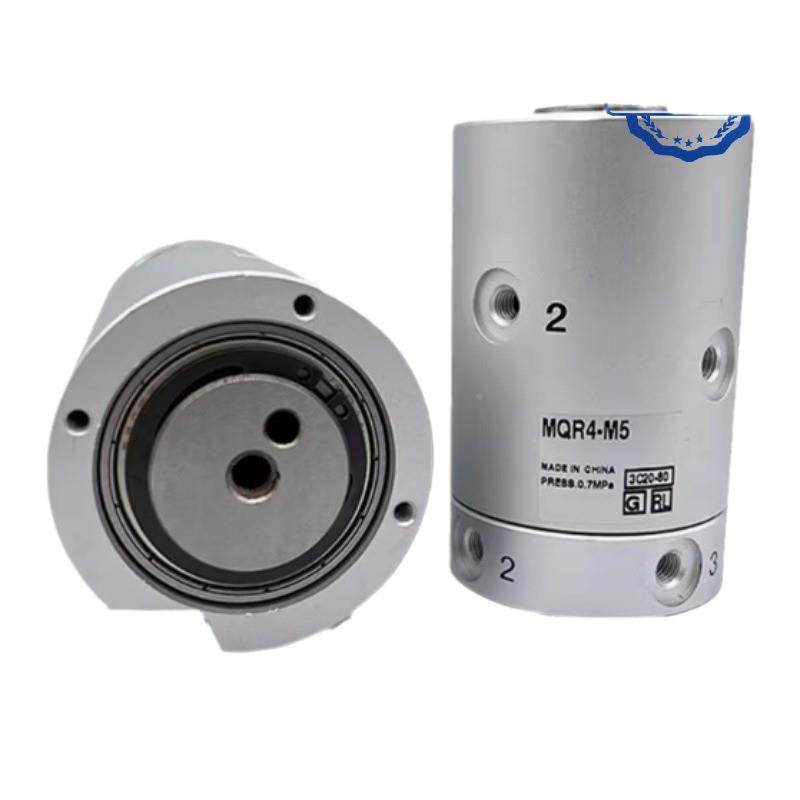 SC多路旋转气动接头气缸MQR2M-MRYH/4-M5/8-M5/12-M55/1Q6-M5法兰