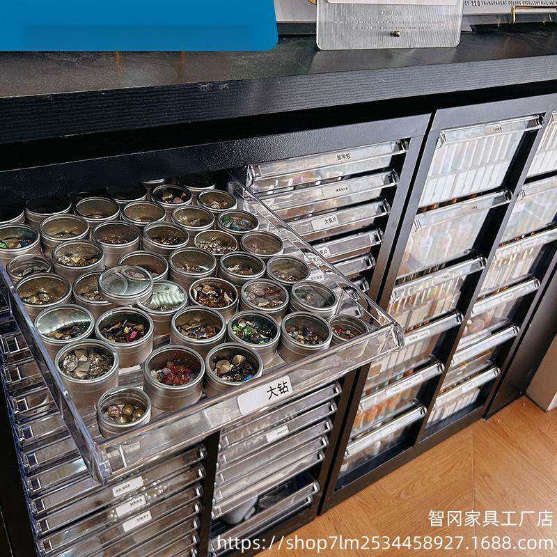 A智油4文件柜美甲收纳甲储胶柜抽屉式物烘焙磨具资料XVG柜柜财务