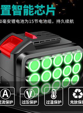 德机国无刷电角磨机锂充电式抛光机家用割机打磨电96407动角向磨