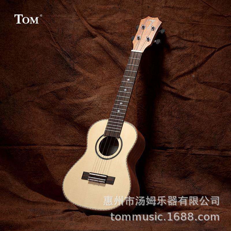 TOTUC280M单板尤里里初者TUC-280/乌学克丽丽小吉他云杉木ukulele