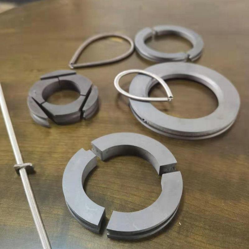 磨机IHO碳精环碳精煤封环石墨填料碳封环密封自滑润密石墨环厂家