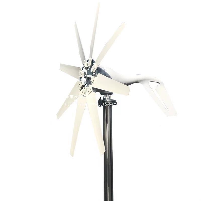6400w风力涡轮机12vTv24v8带MPPZXD控制器的家用水平轴风力发电机
