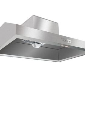 商用不锈钢排烟罩一体农村土灶家用饭店厨房油烟机抽油烟机大吸力