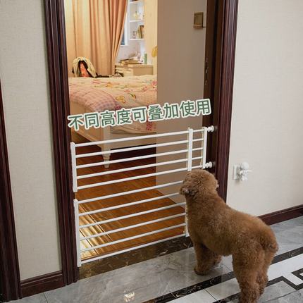 宠物栏杆隔离门栏伸缩防挡猫狗狗围栏栅栏室内护栏狗门栏拦狗神器
