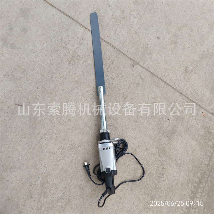 电动混凝土手持壁式脱泡排气铲