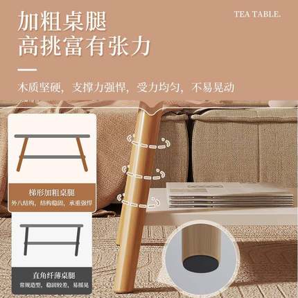 简易茶客厅家用出租房约茶几桌小户型沙发几asdaa1边简现几代坐地