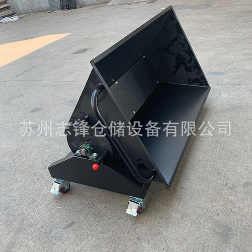 车间加厚自卸铁屑车厂家