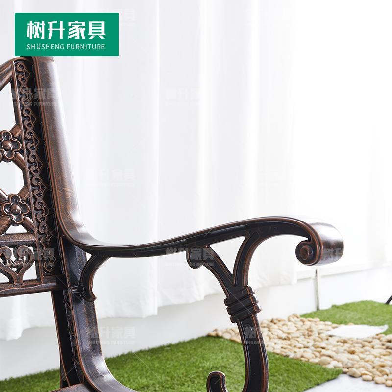 外公园SS-HW108椅庭院休闲外花园桌椅家具铁艺桌露室台露天阳台铝铸椅户子