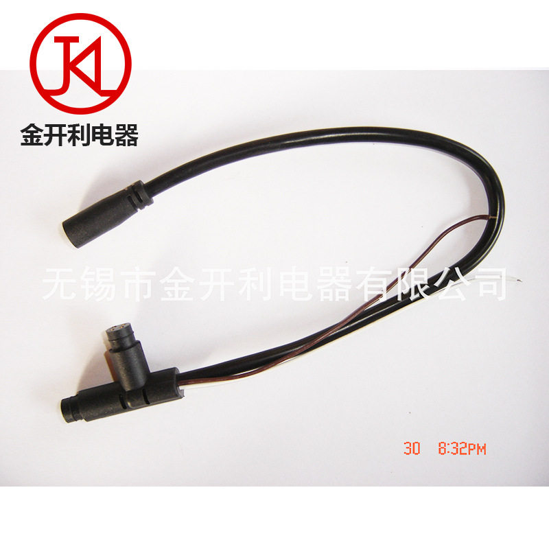 美式T型4芯车灯系统连接线束