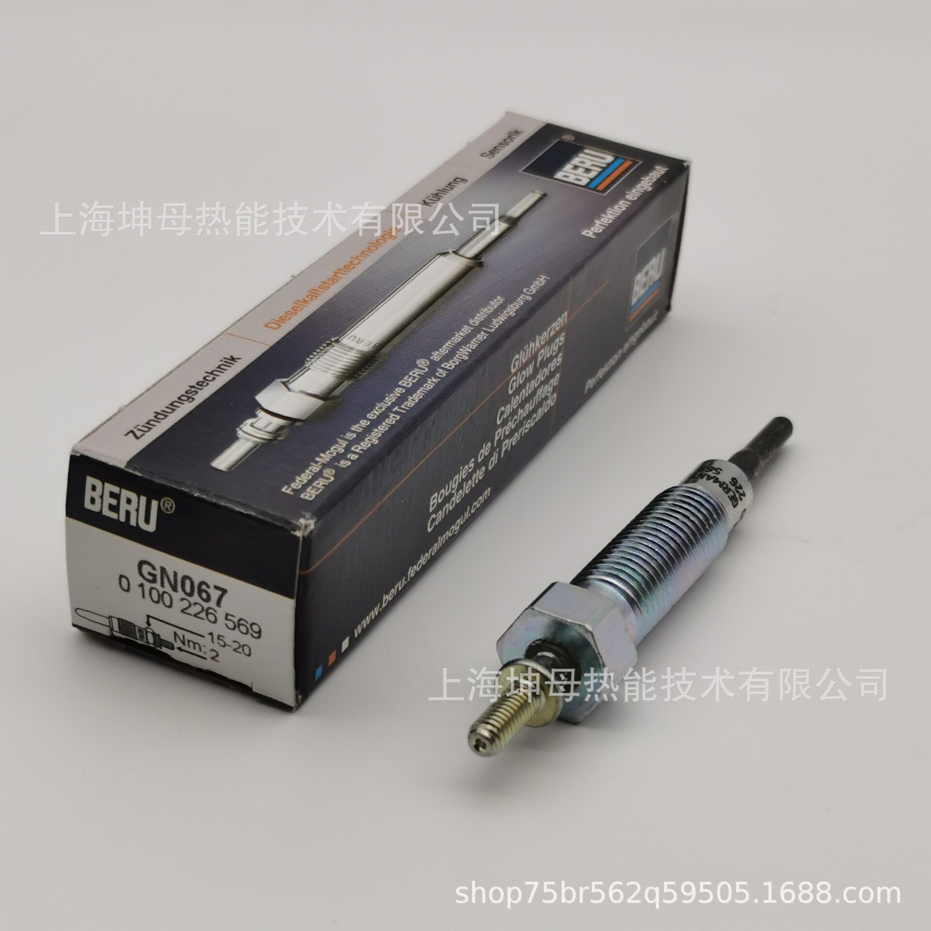 BERU/贝鲁电热塞GN067 0100226569