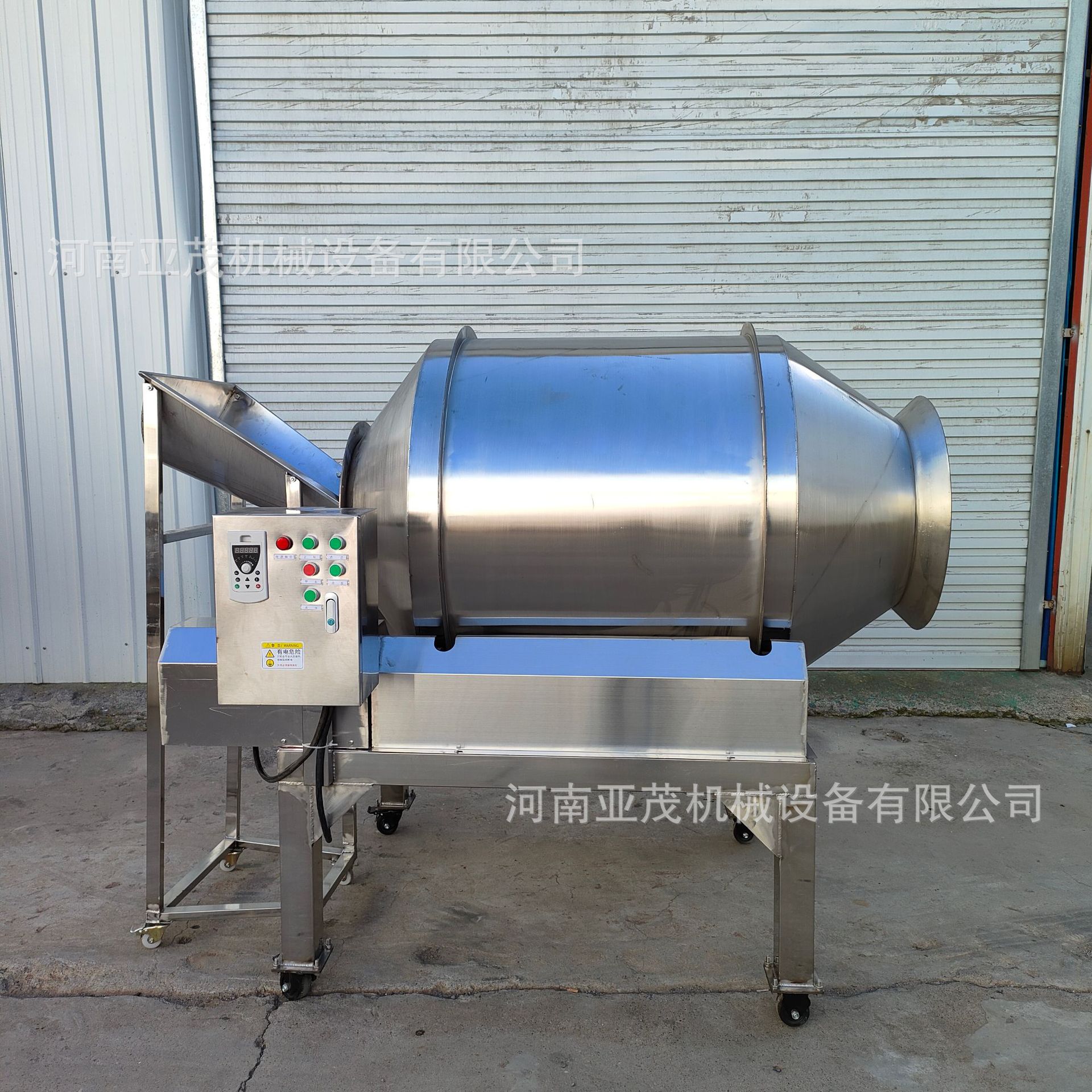 200公斤不锈钢滚筒调味搅拌机