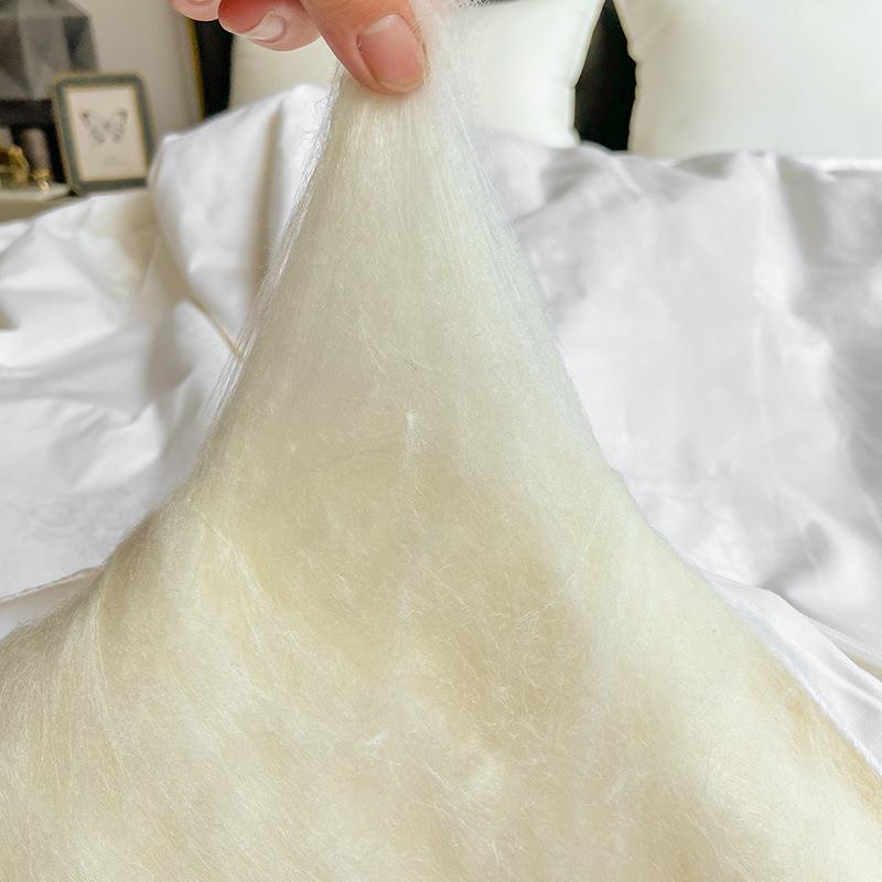 新款ZILE-818全棉提花桑蚕丝被四季通用宫双茧子加厚母蚕被丝被子