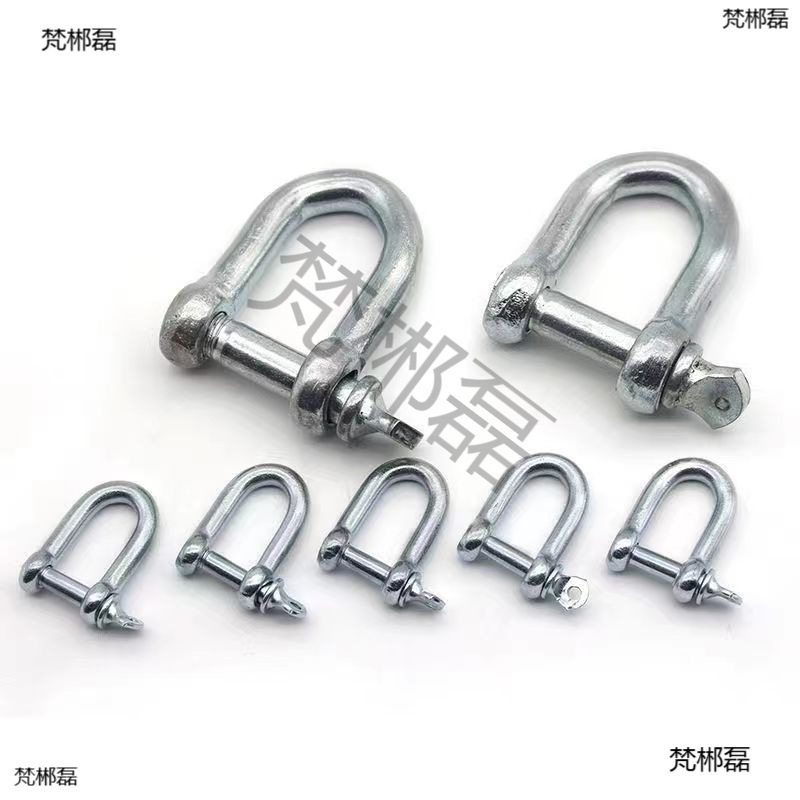 国标重型U型钢丝绳卡扣