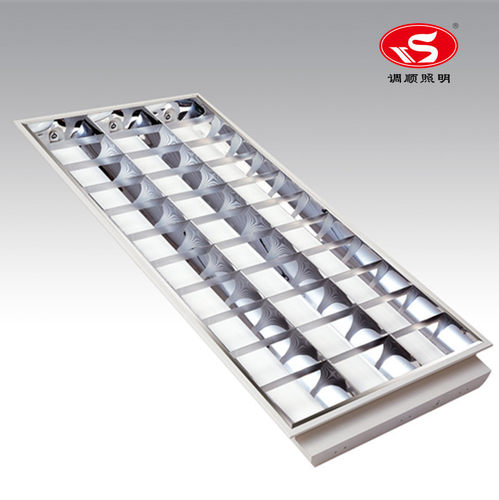 T8格栅灯1200*600格栅灯盘嵌入式哑光格栅灯镜面LED格栅灯