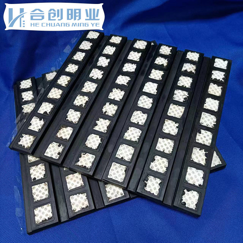 合创明业 陶瓷橡胶耐磨陶瓷衬板 二合一滚筒包胶可提供样品 源头