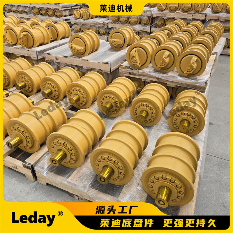 高耐磨双边承重D375推土机支重轮