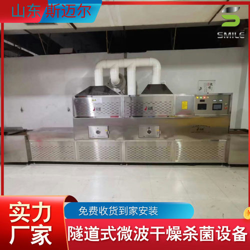 大型微波烘干隧道炉全自动厂家斯迈尔纸制品烘干设备