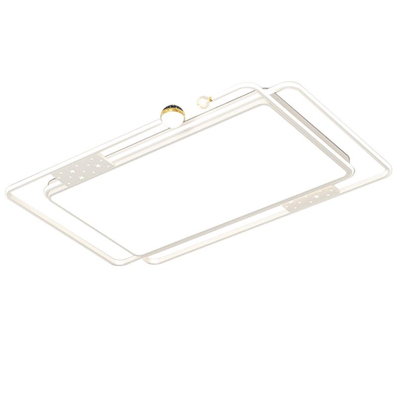 225新款全光简约0大气客厅谱灯环绕光卧室护眼灯现轻奢餐厅吊代灯