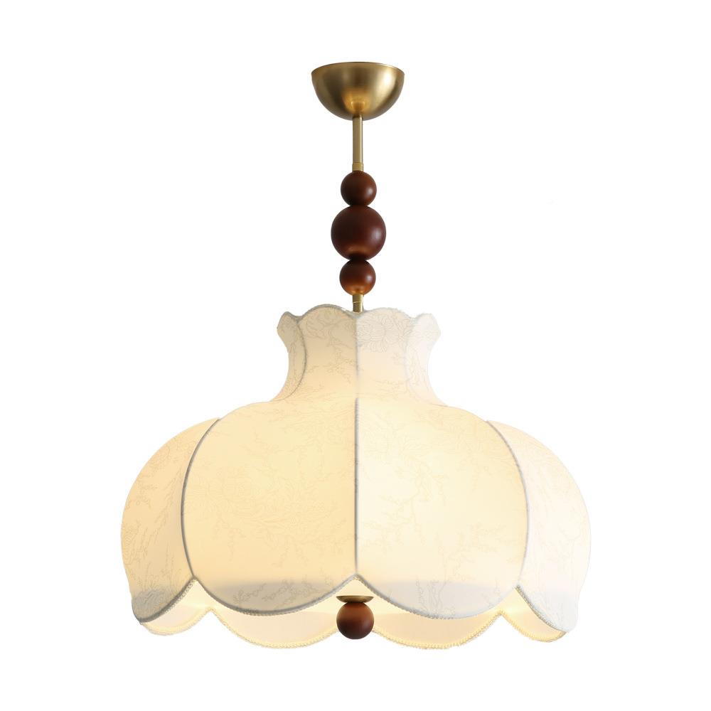 餐厅吊灯卧室房间创意控南吸洋中风布839艺法式古书房主卧顶灯智