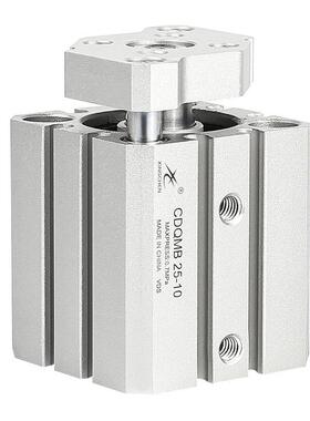 SMC型三轴三杆CQMB带导杆薄型气缸CDQMB12/16/20/25X32X40X50-25