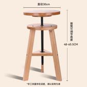 美术专用榉木圆面画凳可升降画室素描油画升降凳艺考教备美术用品