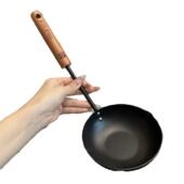 是锅又是勺 泼油小锅热油锅煎蛋饺锅长柄烧油淋油专用锅泼油