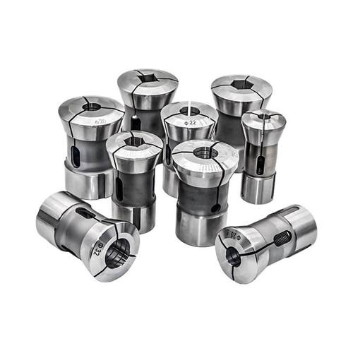 高精度数控车床夹头主轴筒夹46/4236/640型CNC弹簧钢圆六四角孔