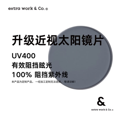 UV400100%阻挡紫外线近视墨镜