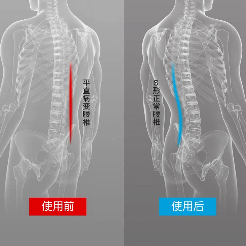 1VPR腰腰F76SMH66间盘突出睡觉腰垫实木枕床睡上腰枕垫护腰腰肌劳