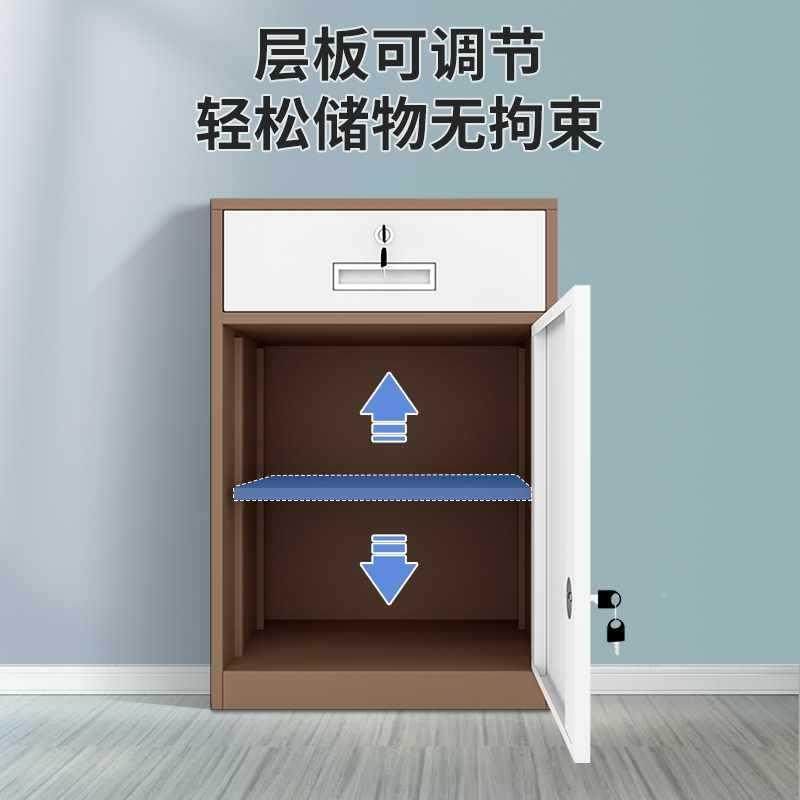 ?铁皮桌文件柜矮柜公室储物柜办档案ZXG--06资料柜带锁抽纳屉柜下,商业/办公家具,办公储物柜,淘宝优惠券,粉丝福利购,淘宝优惠卷