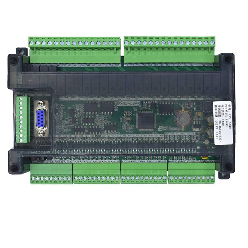 FX3U-56MR FX3U-56MT 6AD2DA PLC可编程控制器工控板高速计数脉冲
