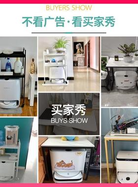 G3N扫F769TTTT地机器人置物鱼架纳收架子客厅沙Y发边几角几缸饮水