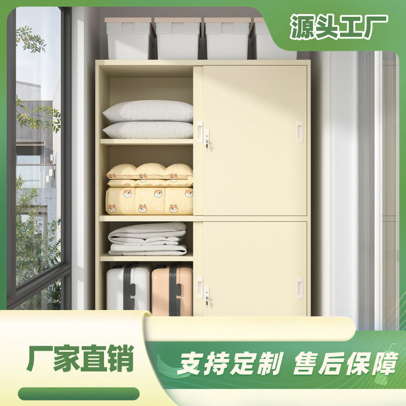 钢制带锁布草更衣柜热销