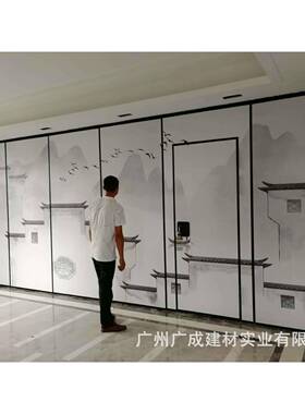 贵阳移动活动OFH隔断议室展厅饭墙店酒店隔断办公隔断门屏高风会