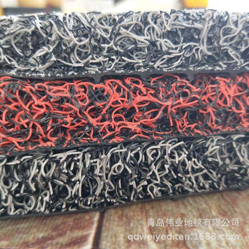 厚地垫汽车脚P垫CV入钉底丝圈无品牌/地特垫进门户家用防滑耐磨脚