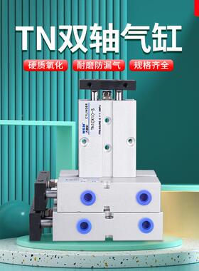 气动双轴双杆气缸N10T16TTN240TN25X300506070809N0181200