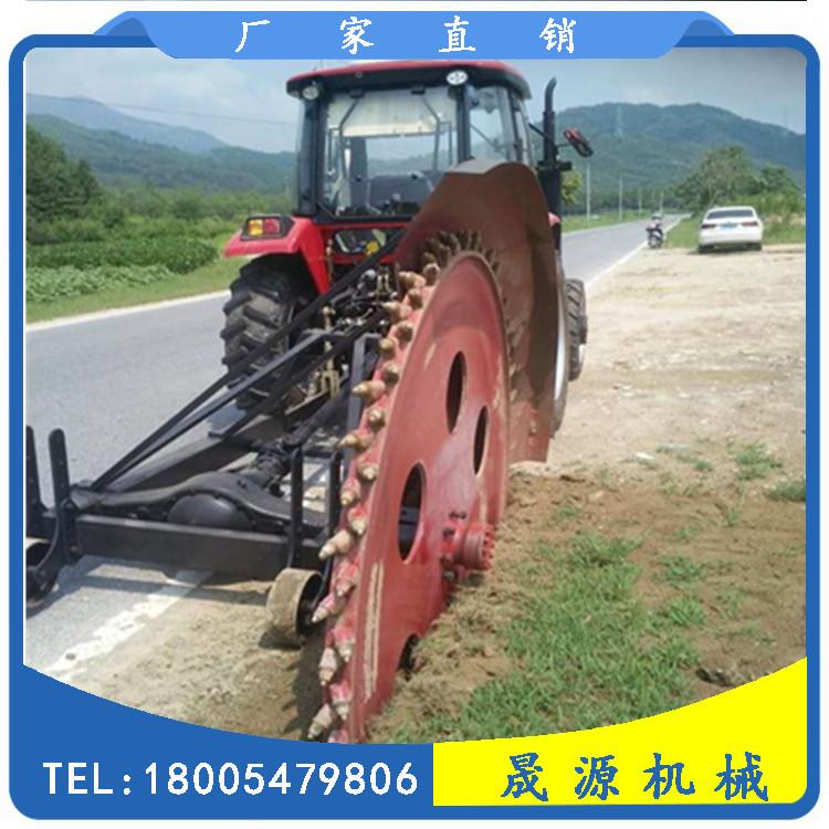 多农用中型犁机50/9马力农田缸开0沟机果园旋耕除草地四轮拖ARF拉