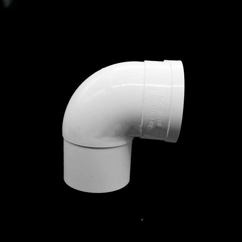 VC排水910度弯头缩口弯110变50759060P9无品牌/0头度直角大小管配