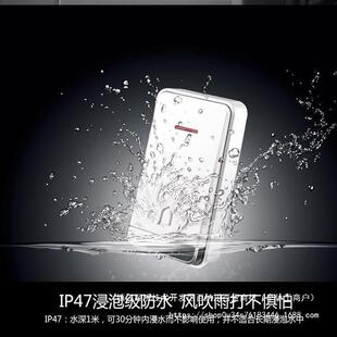 得曼自发无品牌/电无线门铃家远距海离用智能子遥控铃免打孔电一
