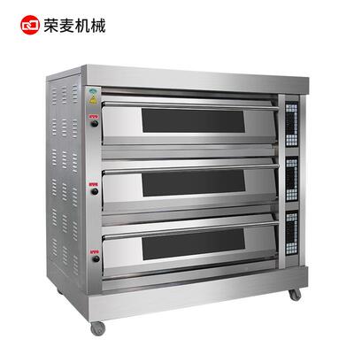 蛋糕房烘焙型设备面包机披BOF萨电热红薯烤炉饼大商烤肉三层烤箱