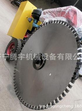 手2推式3HP11456风冷柴路油切割割机柴油马切刻纹机