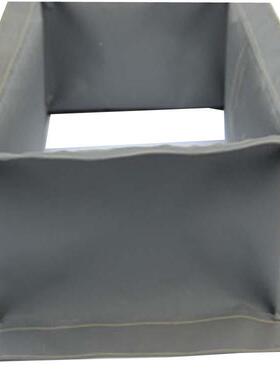 江苏济通直供成温耐耐腐风筒软连接灰色都帆布软连接隔DEC音降噪