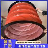 风接耐高防火防BLK震风机法兰软连风管通排风布袋伸缩软温连接