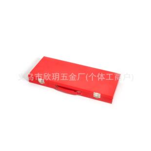 24PCS套筒工具头机械185组合具套压装汽车棘轮扳手旋随车批铝铁盒