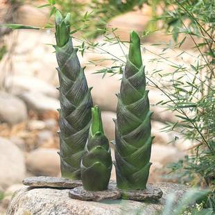 ed发光笋竹灯草户坪灯园林景观亮化装饰灯外公园庭院仿真l竹玻璃