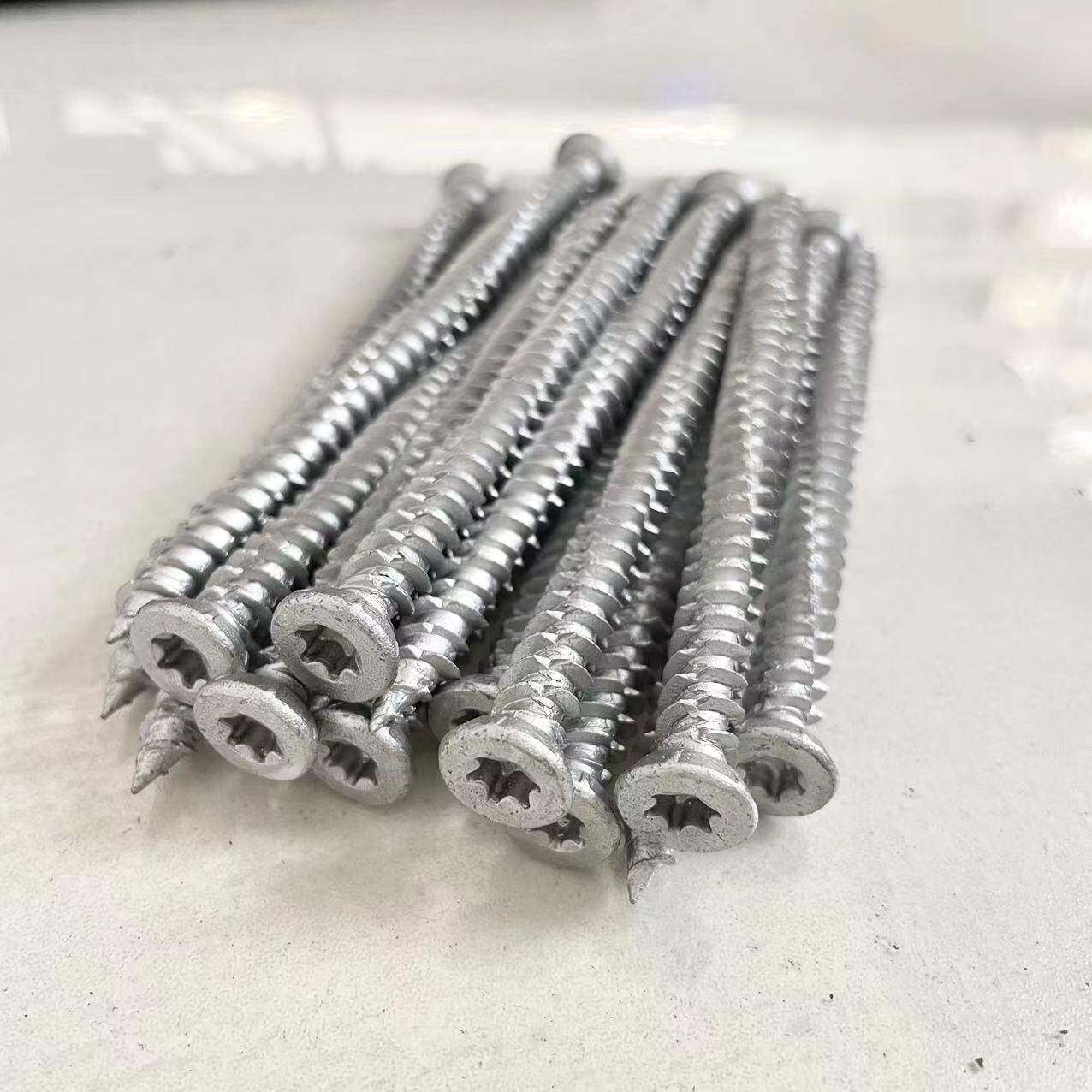 自切无品牌/自攻钉镀锌德式门窗自切直螺丝螺梅花槽路锈大头宝7.5