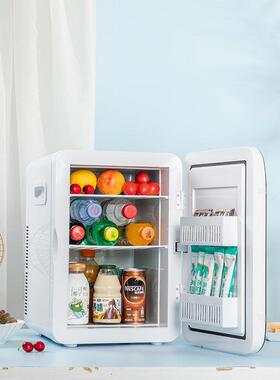 迷你小冰箱冷冻冷公藏用车载宿舍母乳MVX办室小型冰柜家垒德株
