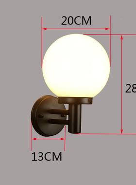 锈不钢壁灯外防水户大门围墙阳现代简约门前灯室tb-56514外台庭院