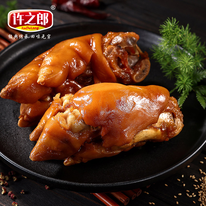 日期新鲜蜜汁许之郎开袋即食猪蹄